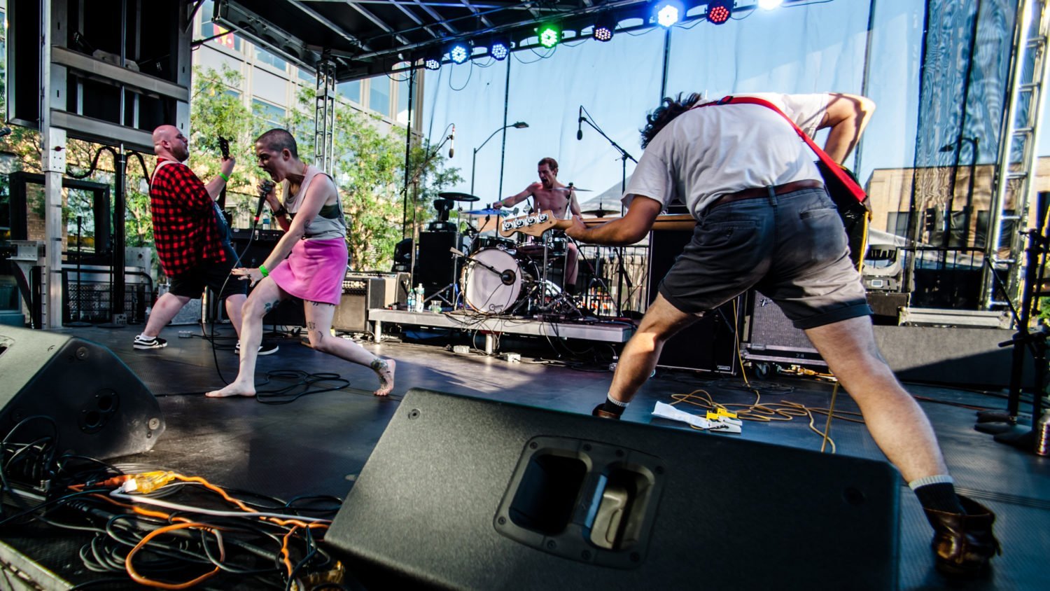 Closet Witch performing at 80/35 Music Festival 2018 in Des Moines, Iowa