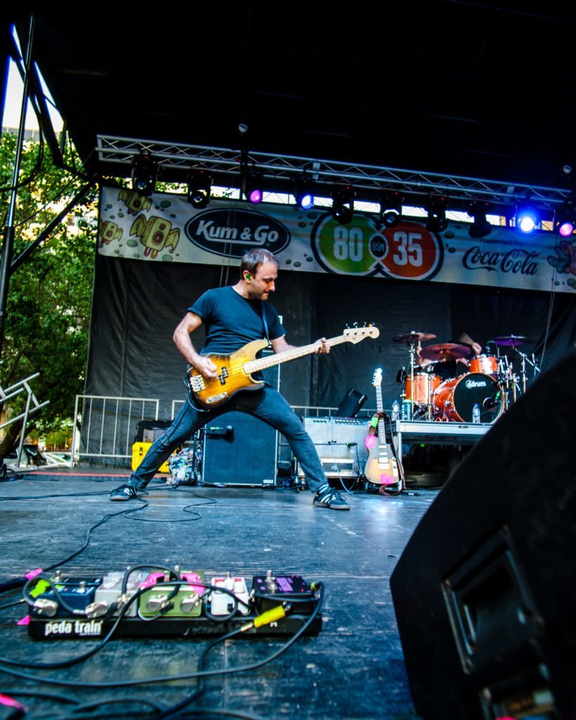 Jeff Rosenstock performing at 80/35 Music Festival 2018 in Des Moines, Iowa